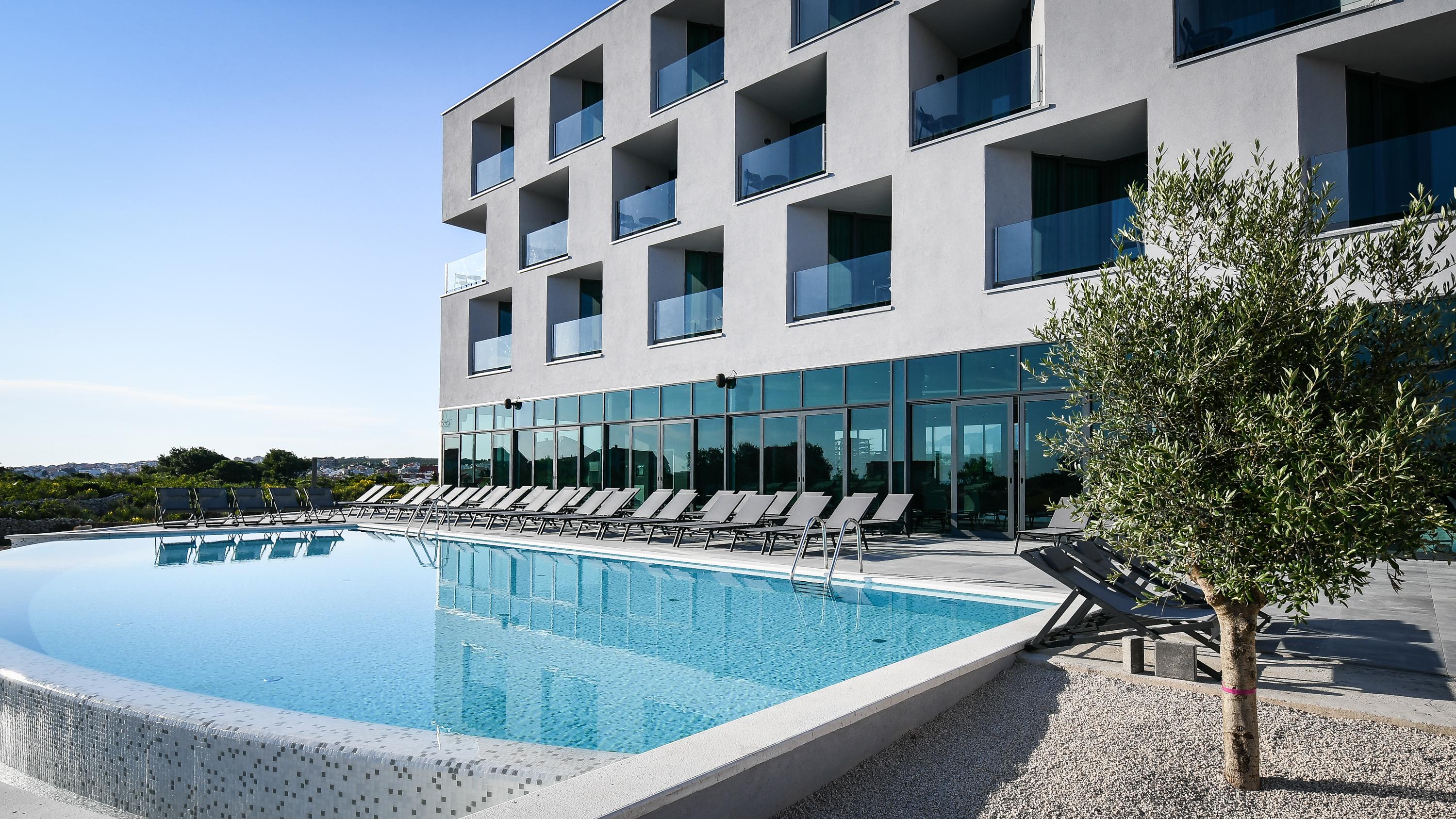 Hotel Olea Novalja Exteriör bild